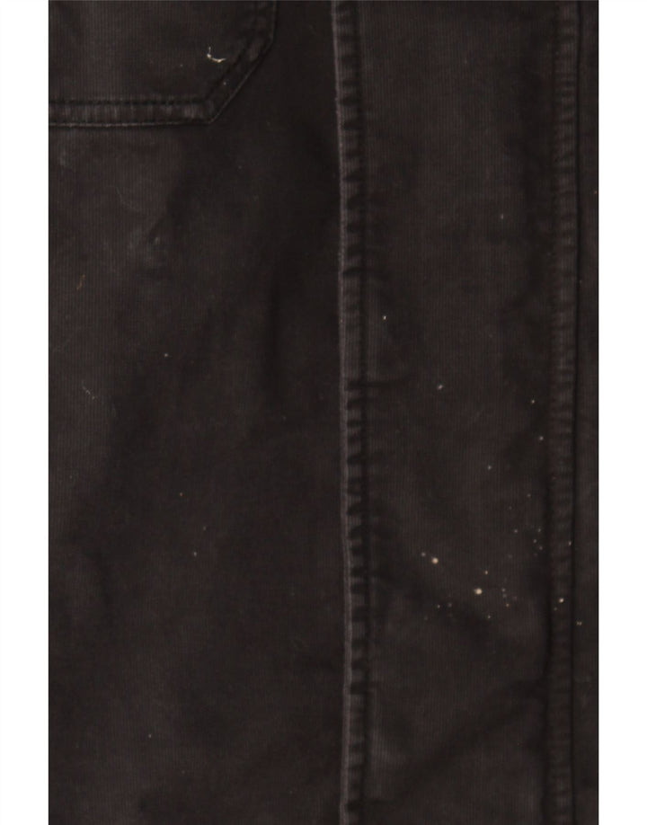 Diesel Mens Military Jacket UK 40 Large Black Cotton