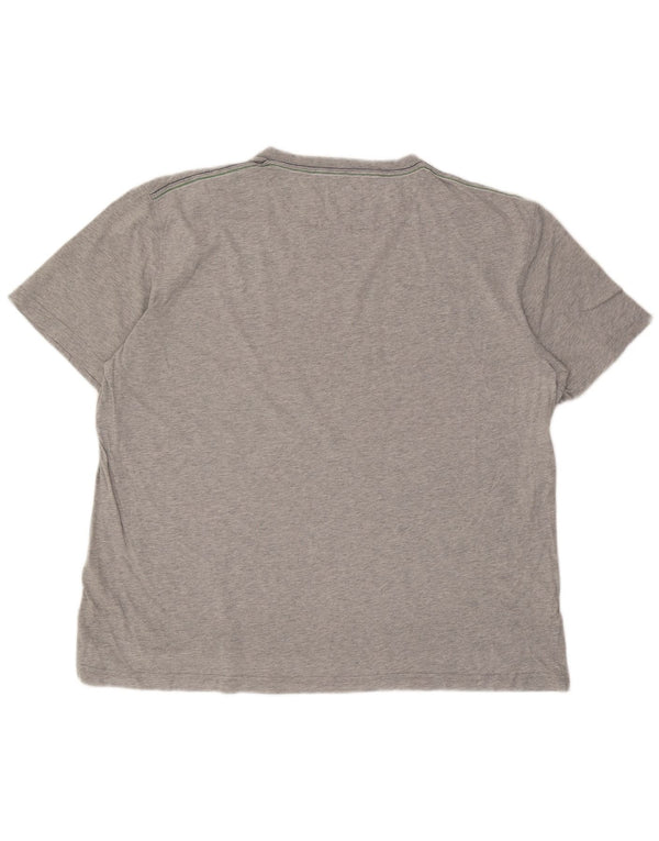 Camiseta masculina La Martina Top 4XL cinza manchado