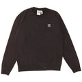 ADIDAS Mens Sweatshirt Jumper Medium Black Cotton