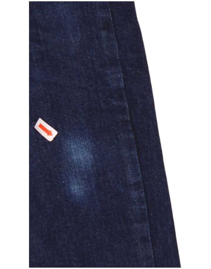 MARKS & SPENCER Dame Skinny Jeans W32 L29 Blå Bomuld