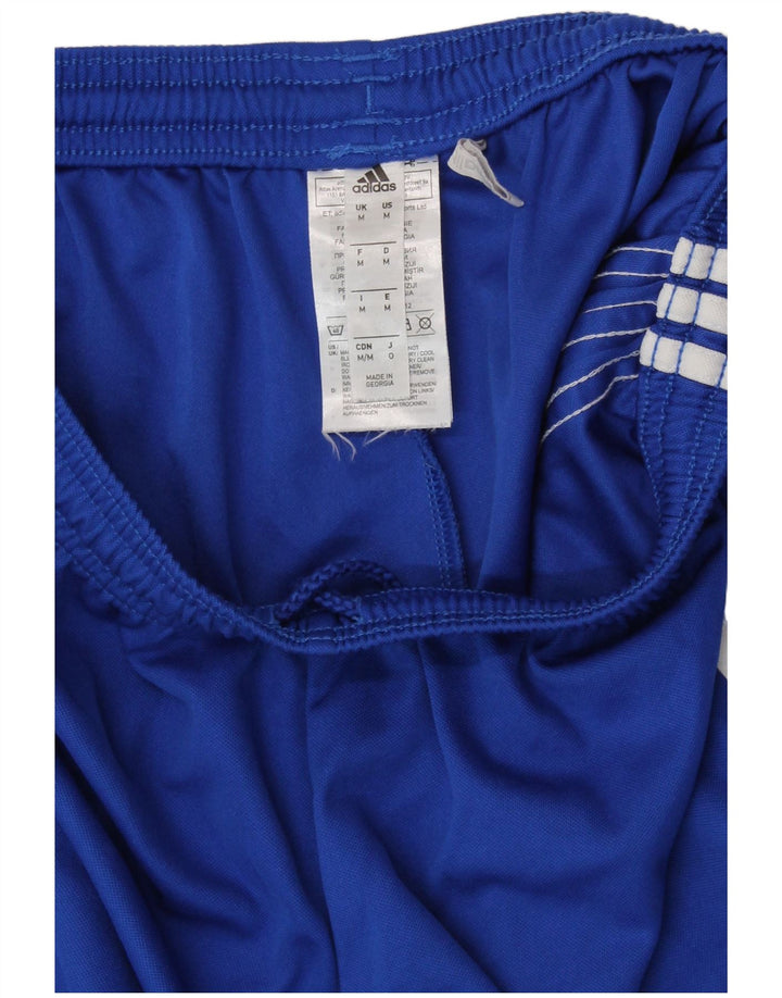 ADIDAS Mens Climalite Sport Shorts Medium Blue Polyester