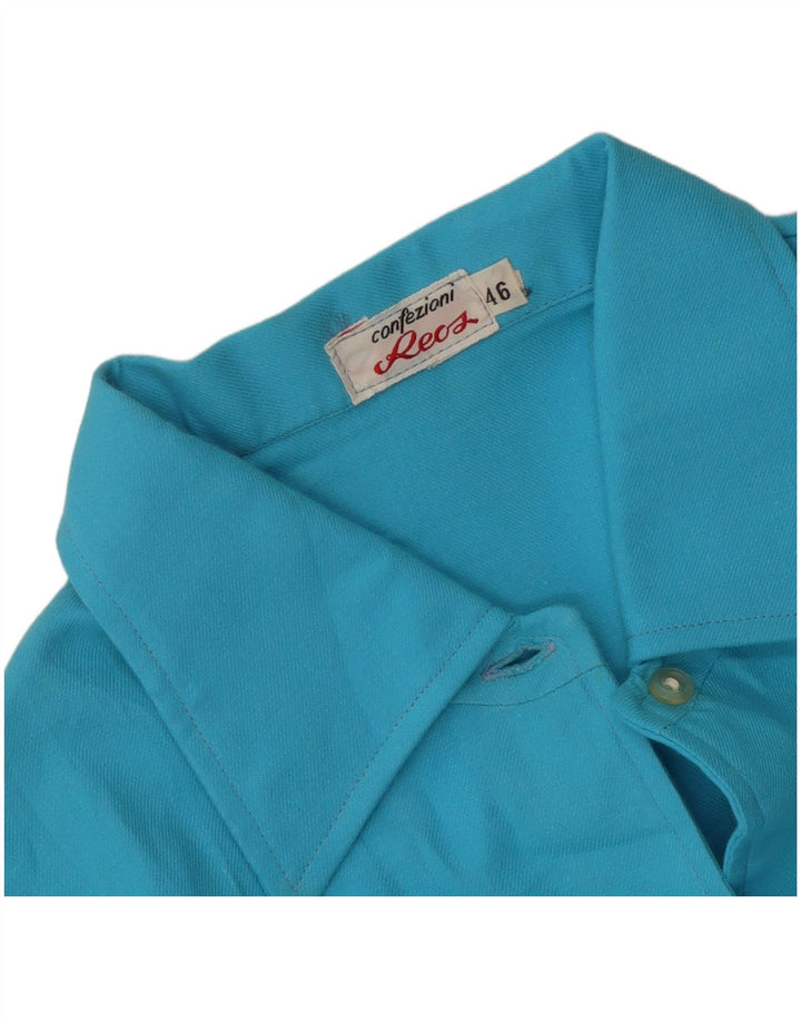 Vintage Womens Shirt IT 46 Large Blue