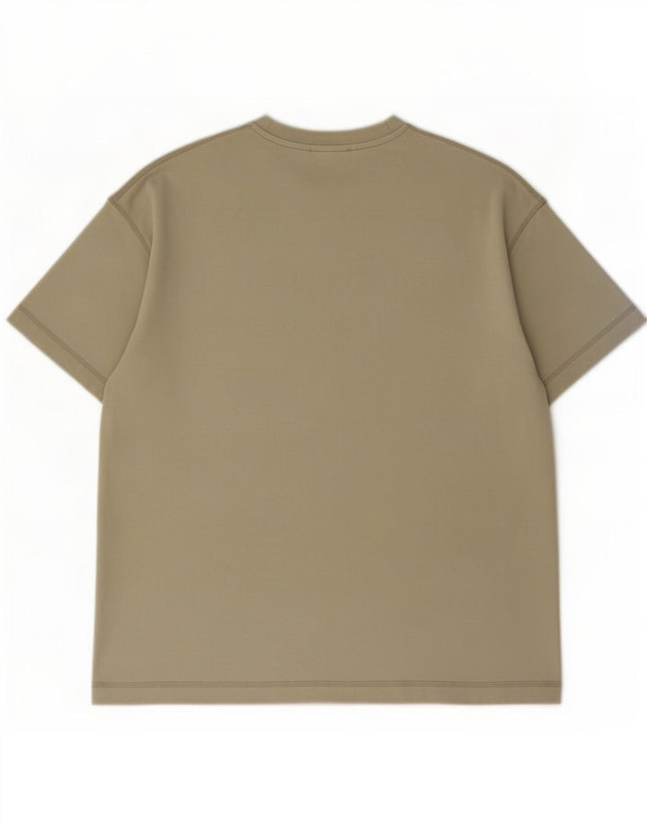 Cos Kortærmet sweatshirt til mænd Medium Khaki Bomuld
