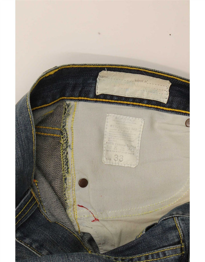 Jeans slim da donna Dondup W33 L33 cotone blu navy