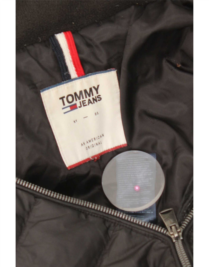 Tommy Hilfiger Dame Polstret Jakke UK 14 Medium Sort Polyester