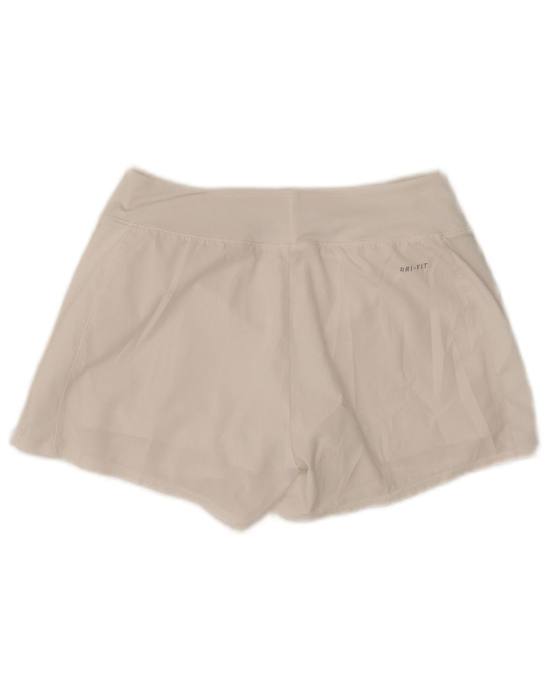Nike Womens Dri Fit Sport Shorts UK 10 Small  White