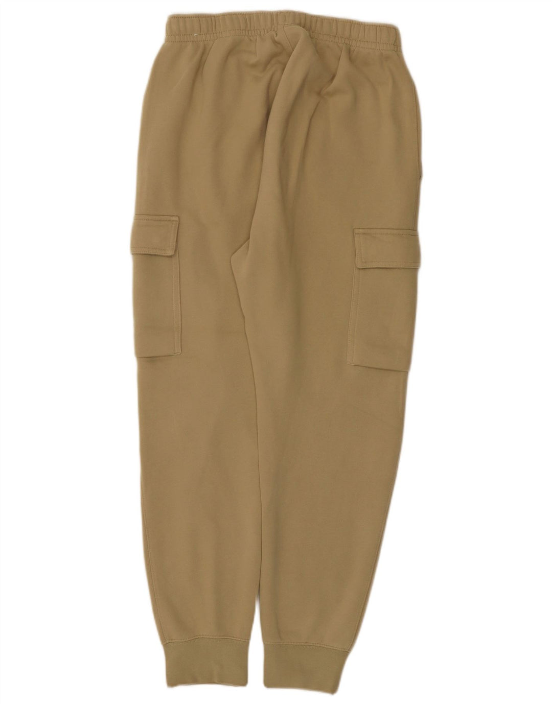 Nike Mens Cargo Tracksuit Trousers Joggers Small Beige Cotton