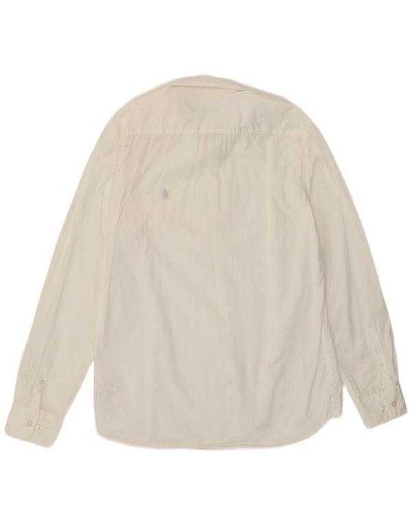 French Connection Mens Shirt Large White Cotton