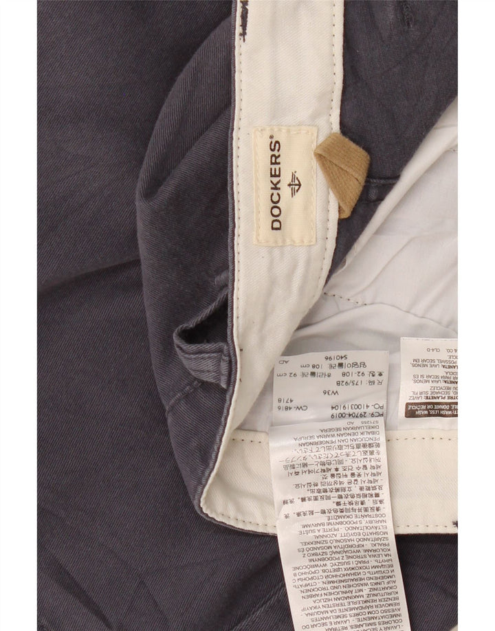 DOCKERS Mens Cargo Shorts W36 Large Navy Blue Cotton Vintage Dockers and Second-Hand Dockers from Messina Hembry 
