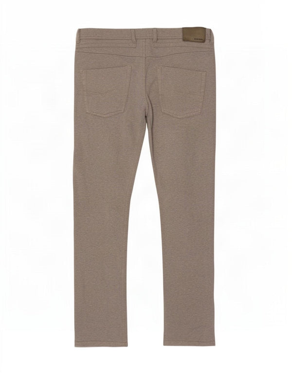 Diesel Mens Straight Casual Trousers Large W34 L34 Grey