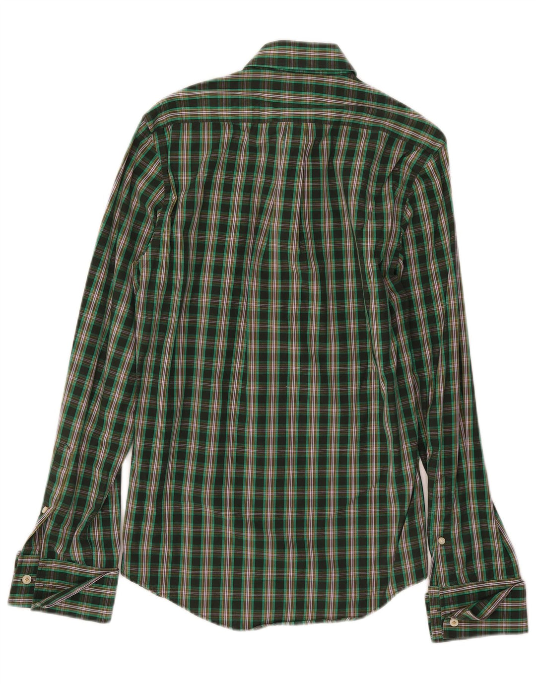 Camicia da uomo Jack Wills XS in cotone a quadri verdi