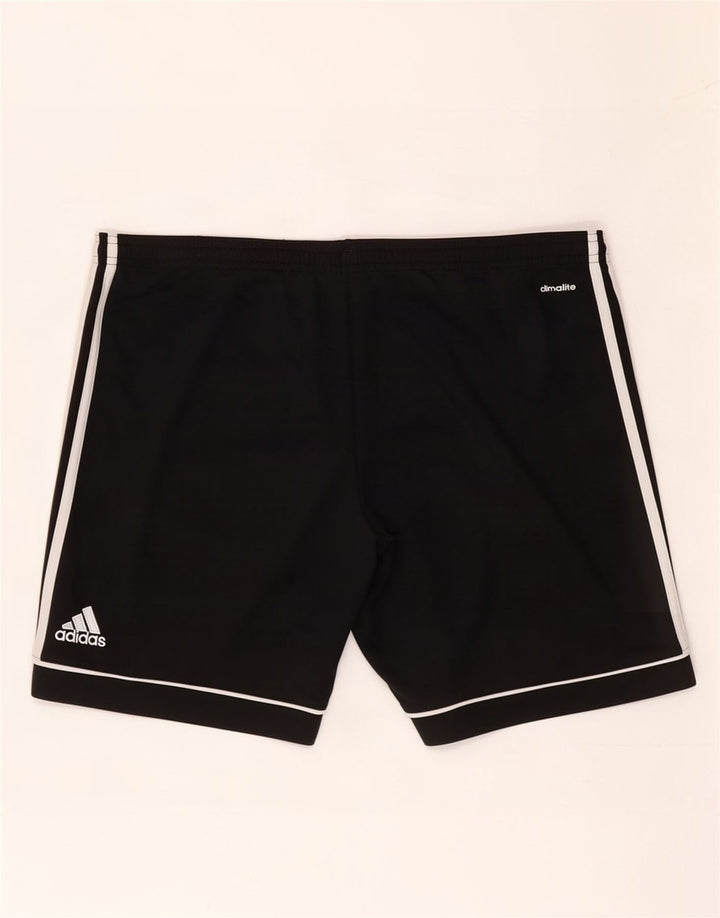 Adidas muške sportske kratke hlače Climalite, veliki crni poliester