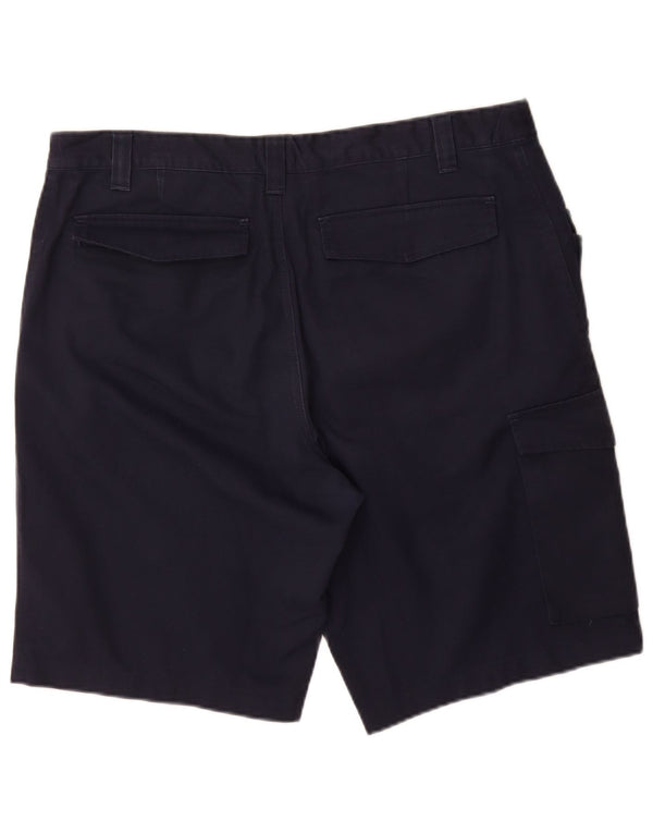Russell Athletic Mens Cargo Shorts EU 54 2XL W38 Poliéster Azul Marinho