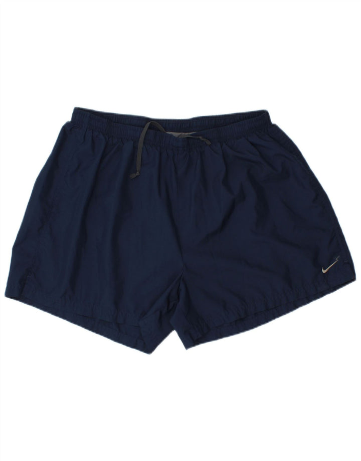 Nike Mens Dri Fit Sport Shorts XL  Navy Blue Polyester