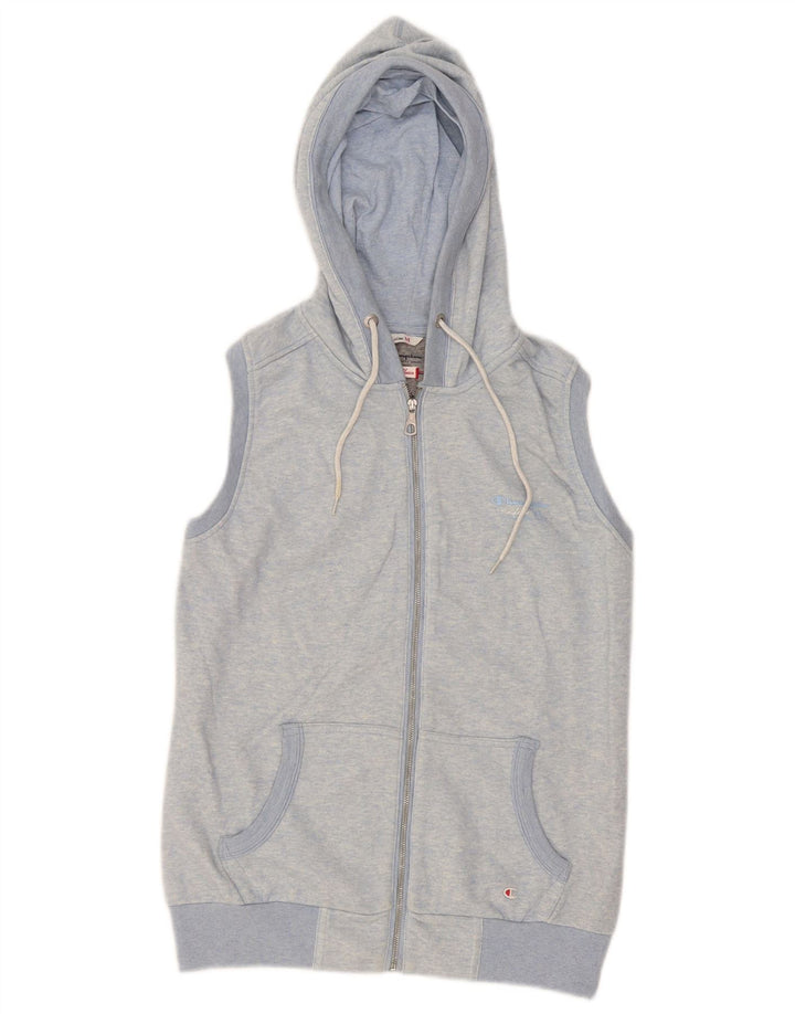 Felpa con cappuccio e zip Champion Heritage Classics da donna UK 14 Blu medio