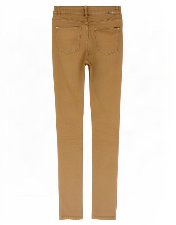 Zara Mujer Pantalones Casuales Pitillo EU 38 Small W28 L29 Beige