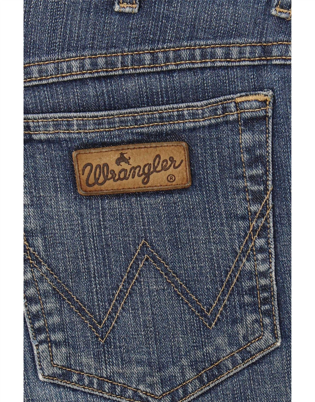 Wrangler Mens Straight Jeans W32 L30 Blue