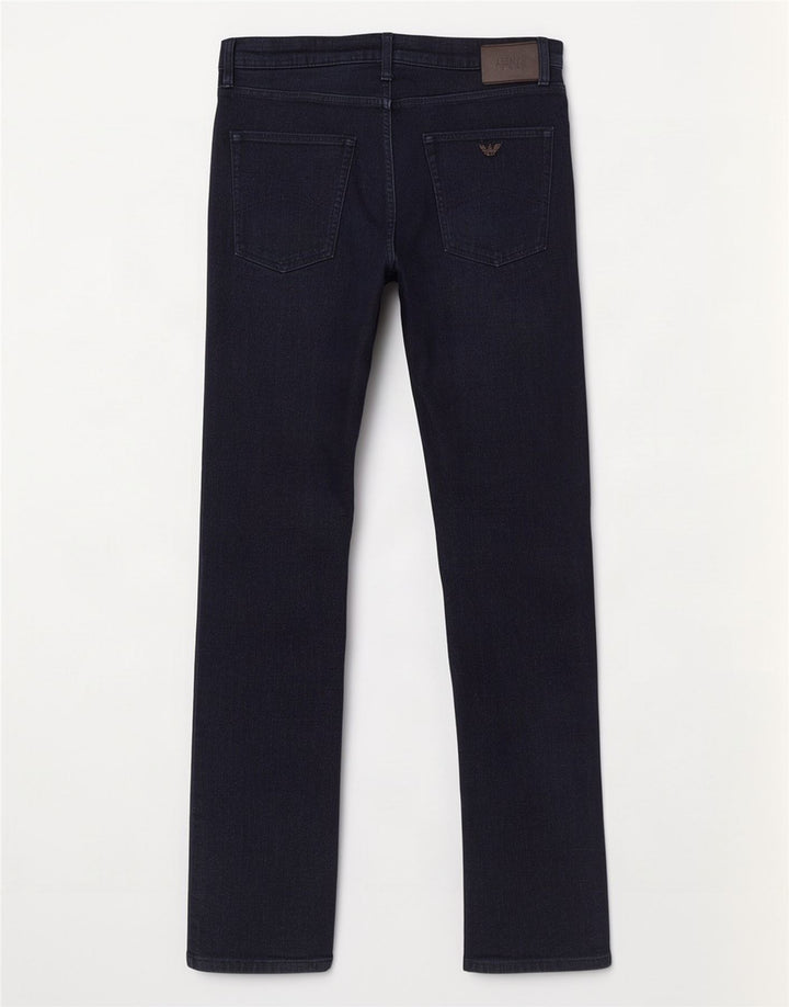 Armani Jean droit homme W34 L32 bleu marine coton