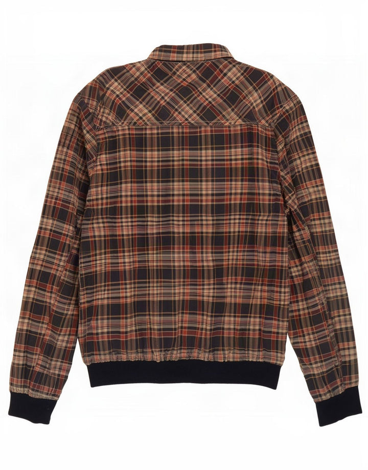Ανδρικό μπουφάν Scotch & Soda Bomber UK 42 XL Blue Check Polyester