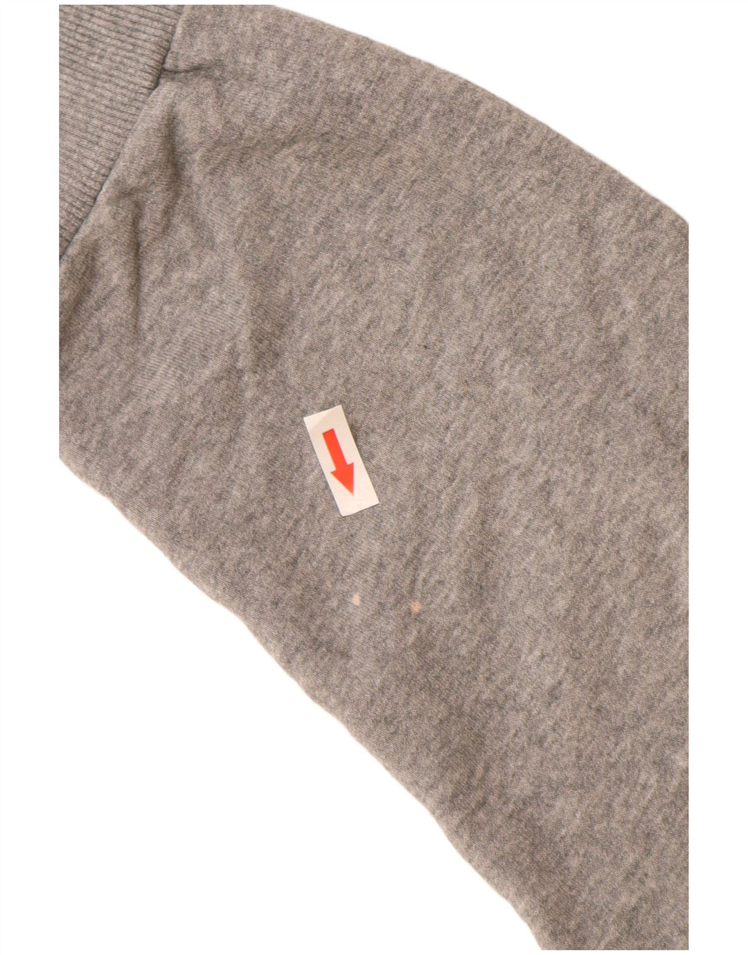 Puma Mens Graphic Tracksuit Top Jacket Medium Grey Flecked Cotton