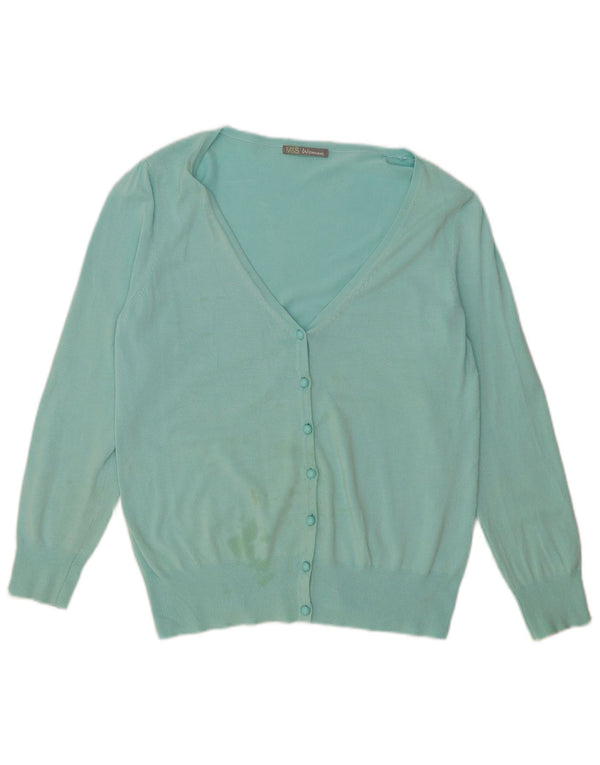 Marks & Spencer Damen-Cardigan-Pullover UK 14 Large Türkis