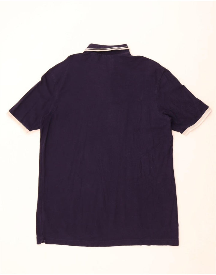 Polo da uomo Fila XL in cotone blu navy
