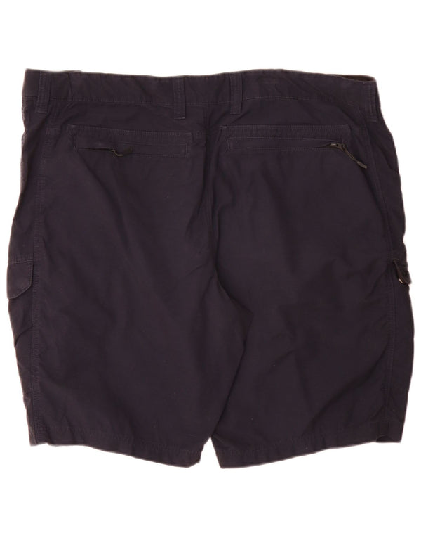 Pantaloncini cargo da uomo Marks & Spencer 2XL W42 cotone blu navy