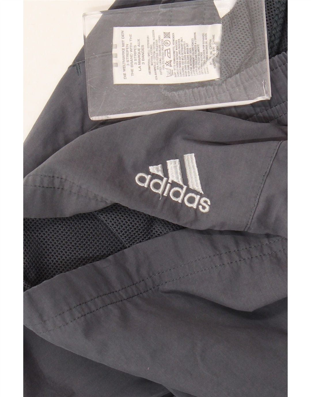 Adidas Mens Chino Shorts Medium W30 Grey Cotton