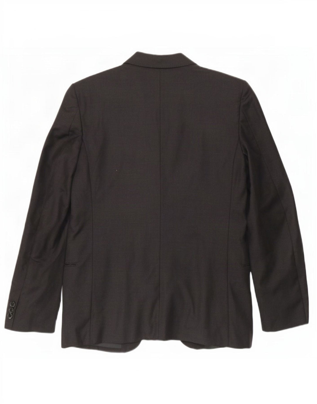 Jaqueta Blazer Masculina Valentino com 1 Botão IT 48 Lã Virgem Cinza Médio