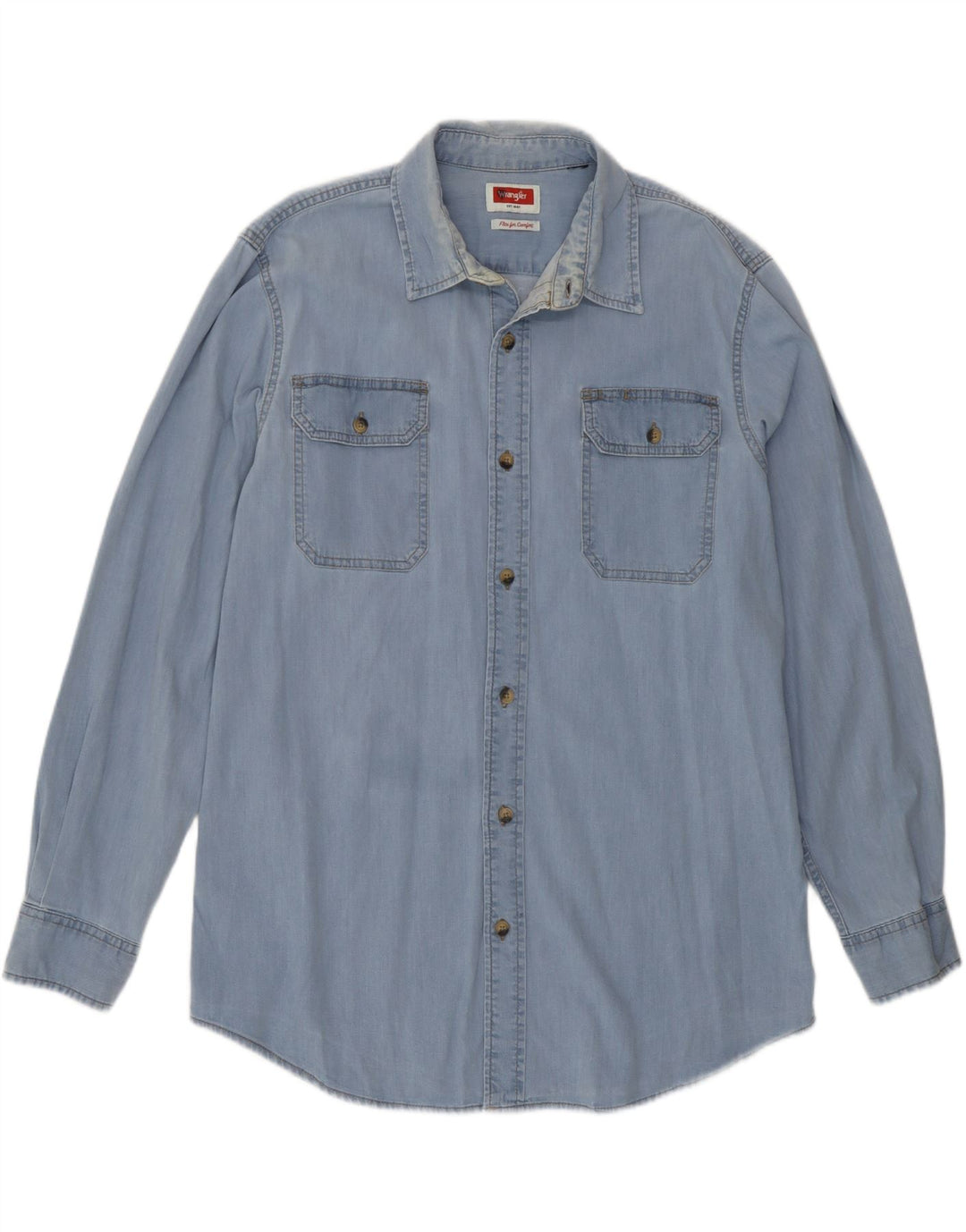 Wrangler muška traper majica Large Blue
