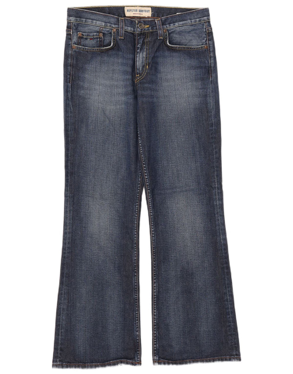 Tommy Hilfiger Damen Bootcut Jeans W29 L30 Blaue Baumwolle