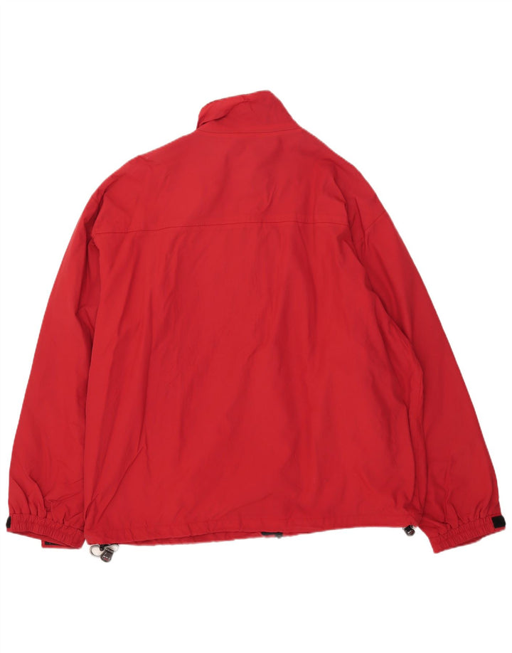 North Sails Herre Windbreaker Jacket UK 42 XL Rød Polyamid