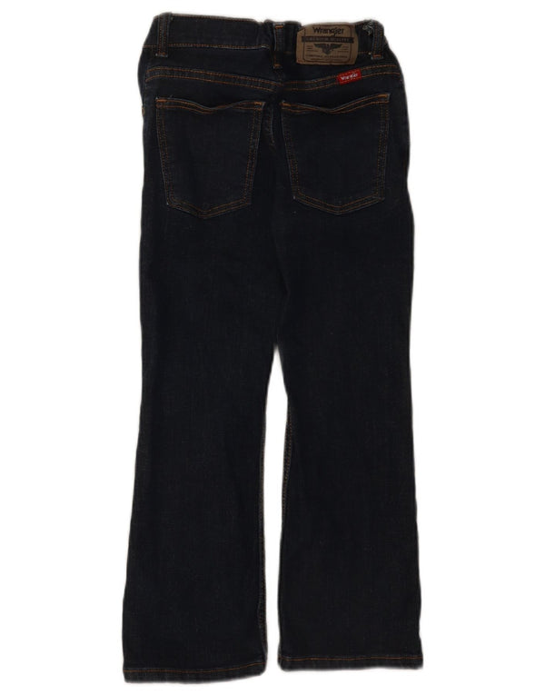 Jeans Wrangler Boys Regular Fit Bootcut 6-7 anni W24 L21 Cotone Blu Navy