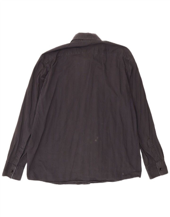 Levi's Herrenhemd XL aus grauer Baumwolle