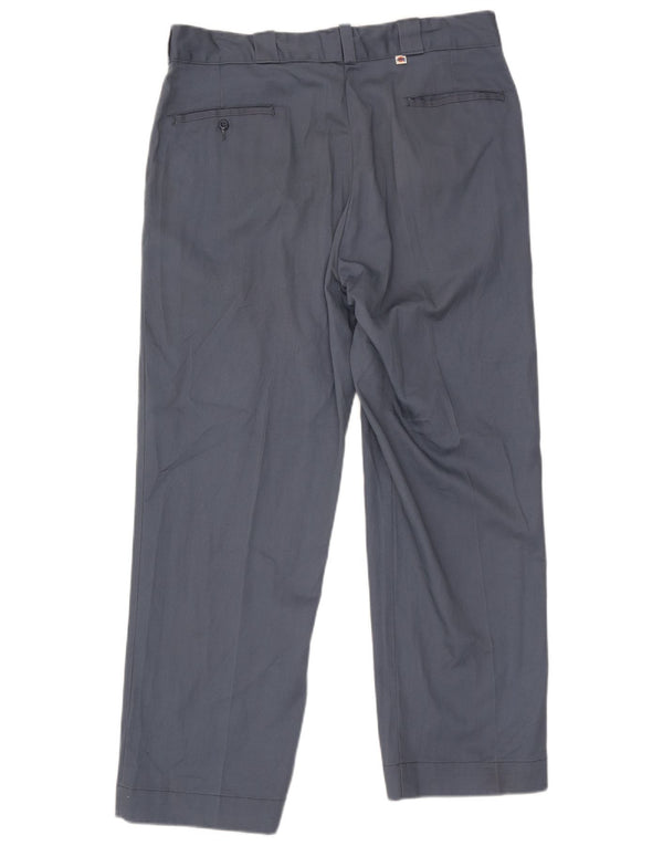 Pantaloni cargo dritti pentru bărbați Dickies W38 L29 poliester gri