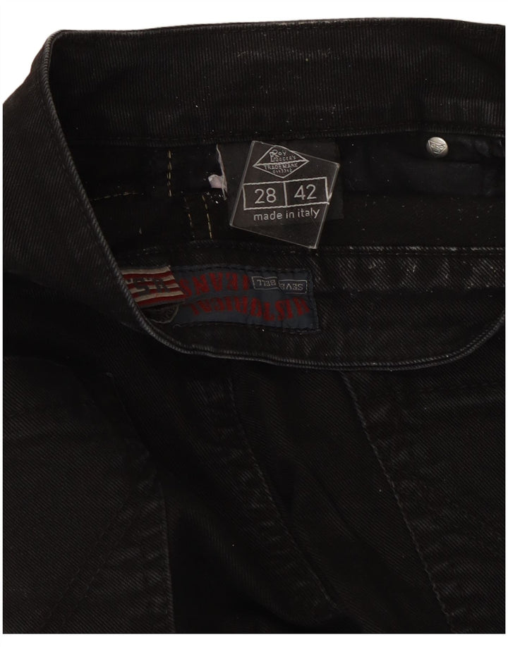 Roy Rogers Damen Seven Bell Slim Jeans W28 L33 Schwarz
