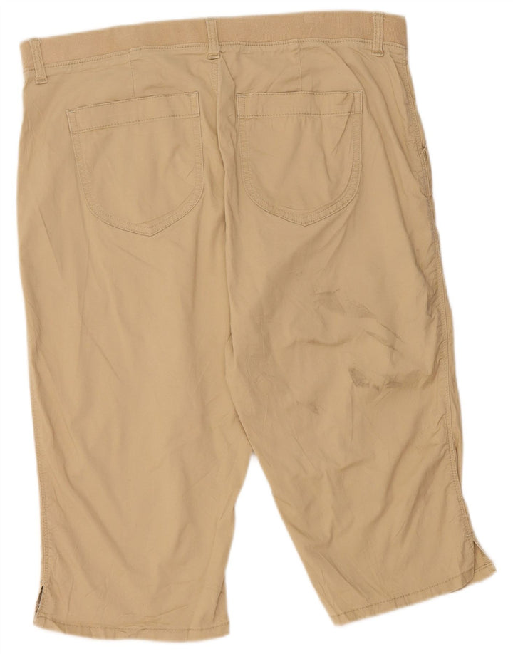 Lee Womens High Waist Bermuda Shorts W36 XL Beige