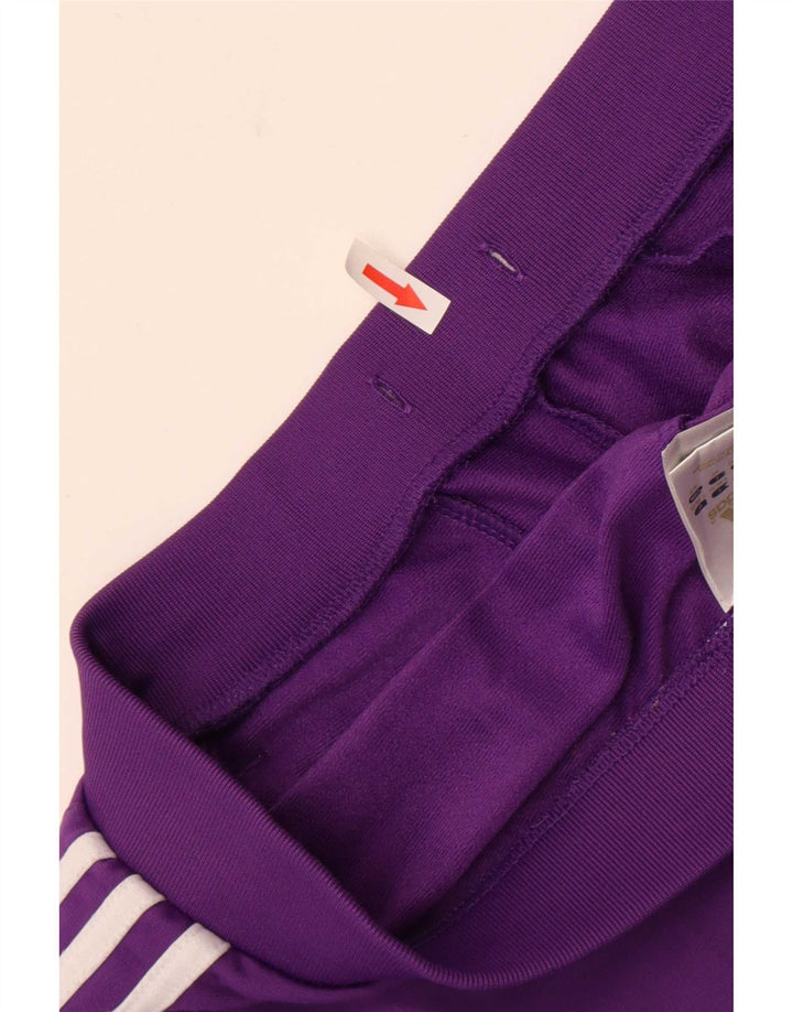 Adidas Womens Tracksuit Trousers UK 8/10 Small  Purple Polyester