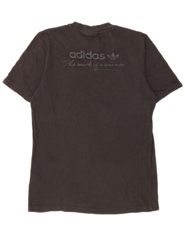 Adidas muška majica kratkih rukava Mala crna pamučna majica