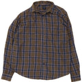 JAMES PRINGLE Herre Flanellskjorte Medium Khaki Ternet polyester