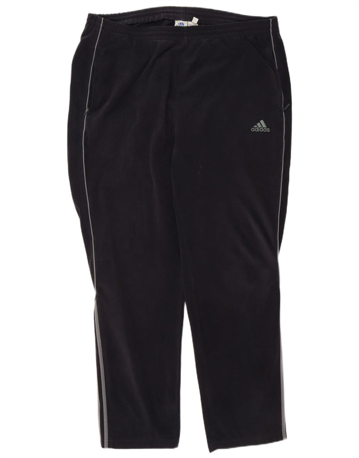 Adidas Mens Tracksuit Trousers UK 48/50 XL  Grey Polyester