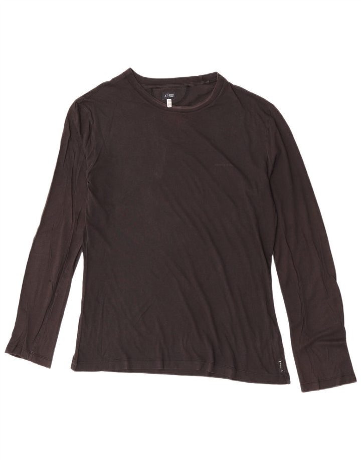 Armani Jeans Hombre Top Manga Larga XL Negro