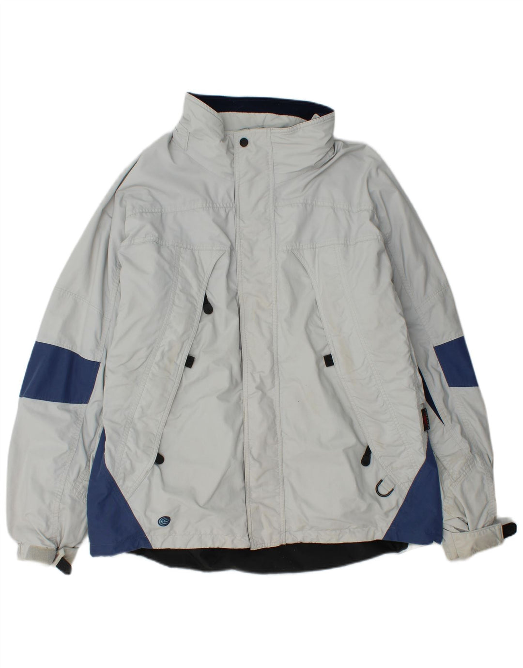 Columbia Mens Windbreaker Jacket UK 40 Large Blue Colourblock Nylon