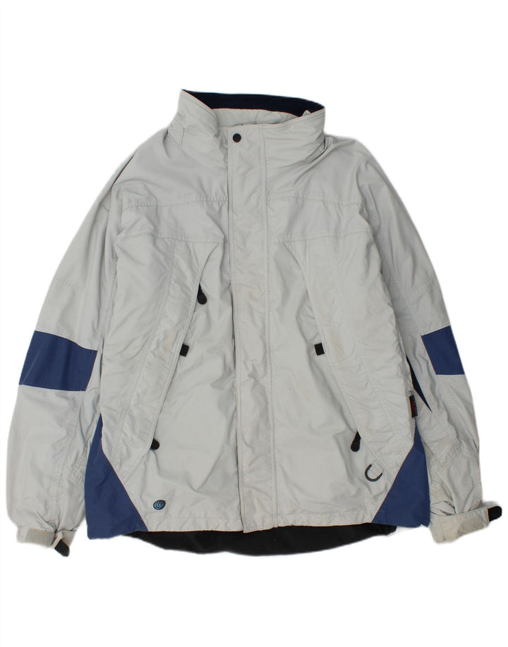 Columbia Mens Windbreaker Jacket UK 40 Large Blue Colourblock Nylon