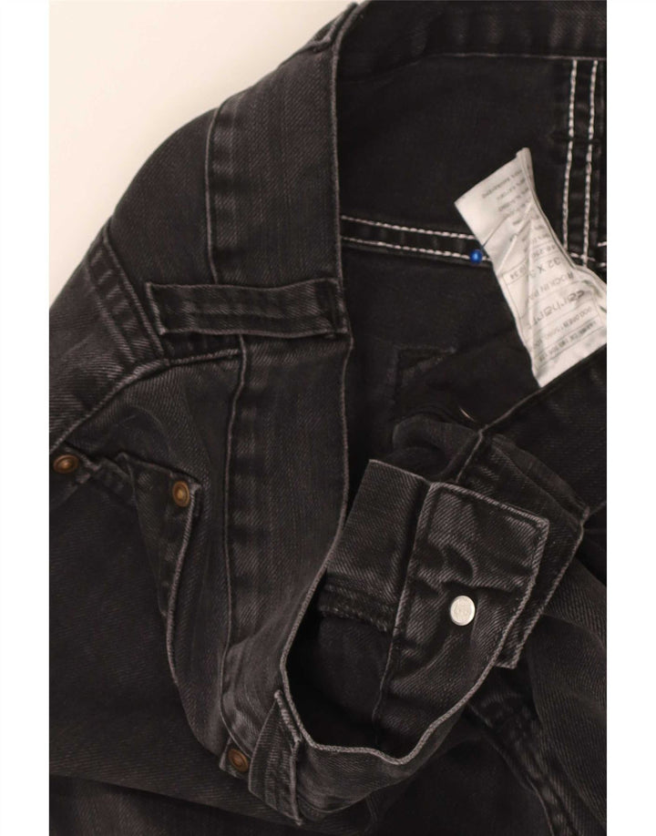 Jeans dritti da uomo Carhartt W32 L30 cotone nero