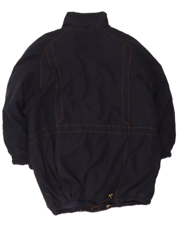 Chaqueta acolchada para mujer Daunen EU 46 XL Azul marino Poliéster