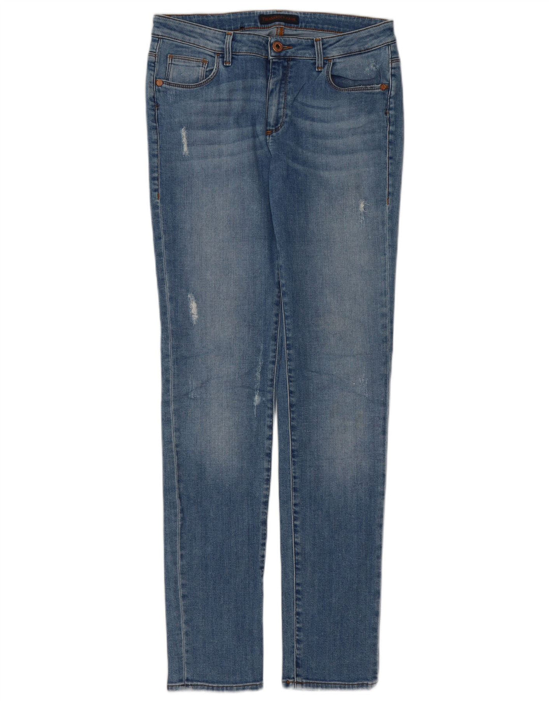 TRUSSARDI Womens Skinny Jeans W27 L31 Blue