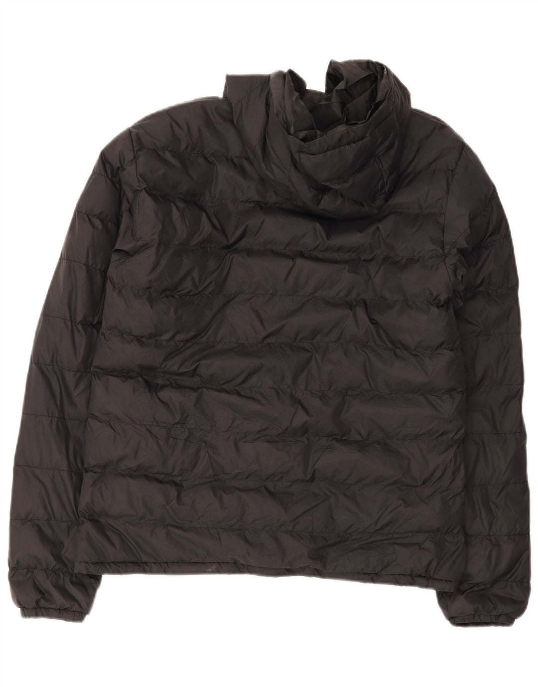 Męska ocieplana kurtka z kapturem Mountain Warehouse UK 38, średni czarny nylon