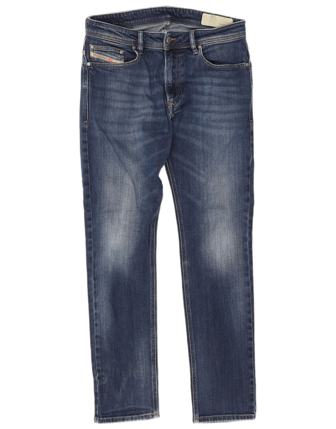 DIESEL Mens Thavar Slim Jeans W31 L29 Blue Cotton