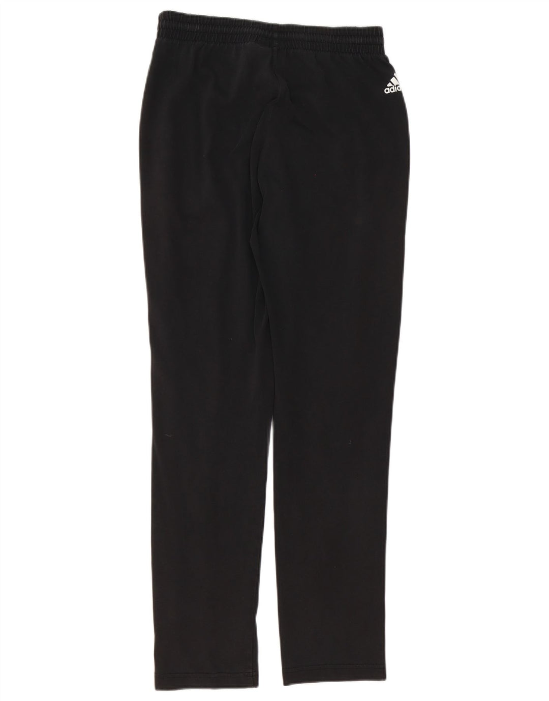 Adidas Mens Graphic Tracksuit Trousers Small Black Cotton